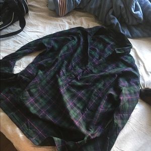 Low cut flannel